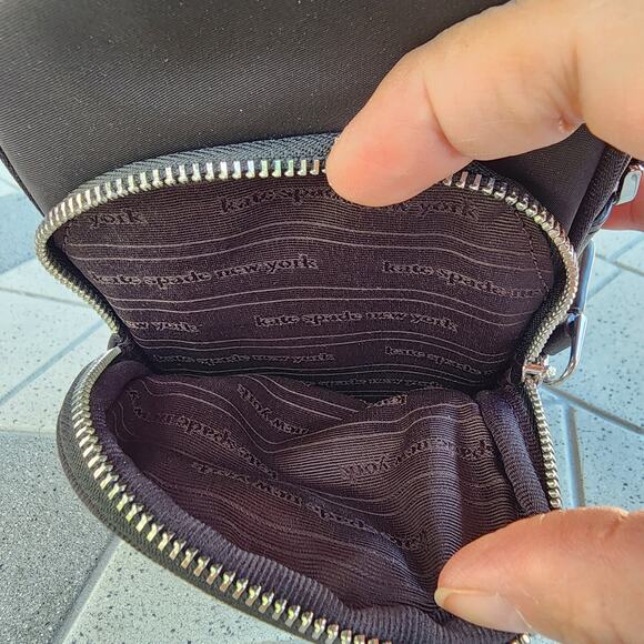 Kate Spade Sam North South Recycled Nylon Phone Crossbody Bag - Picture 9 of 13